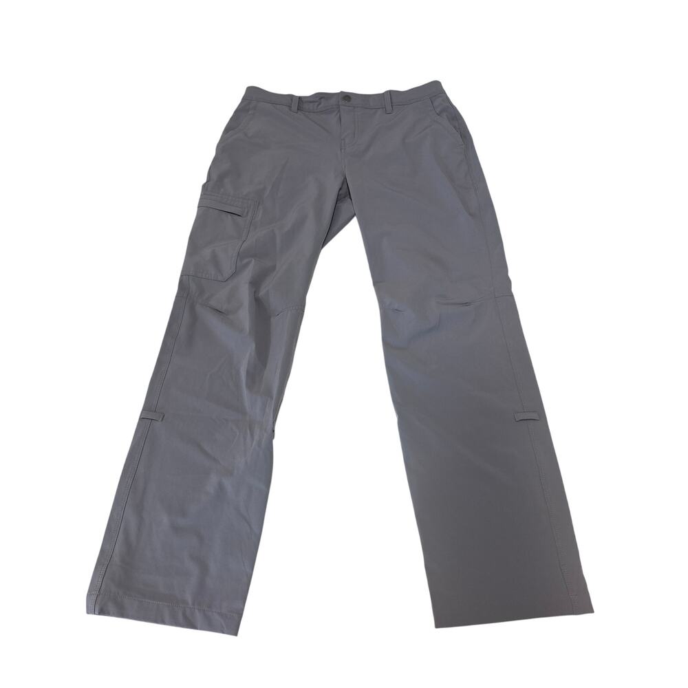 REI Co-Op Women's Size 10P Gray Convertible Hiking Pants Roll up Cargo Travel